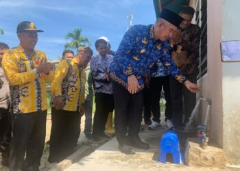 Dulu Andalkan Sumur dan Beli Profil, Kini Warga Gunung Amal Nikmati Air PDAM