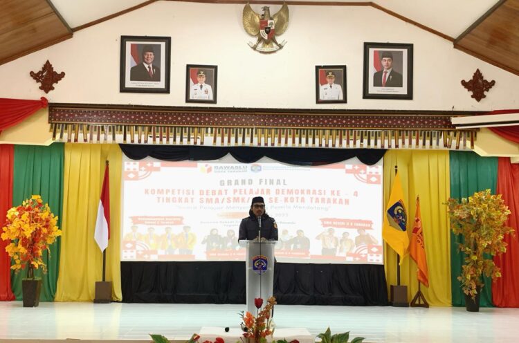 Debat Demokrasi Pelajar Jadi Agenda Tahunan Bawaslu Tarakan 