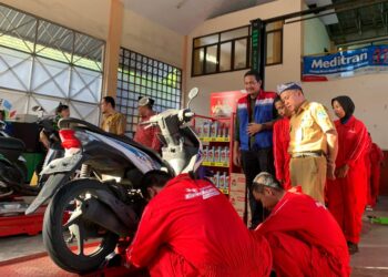 SMKN 2 Tarakan Jadi Sekolah Pertama di Kaltara Dukung Program Enduro Home Service