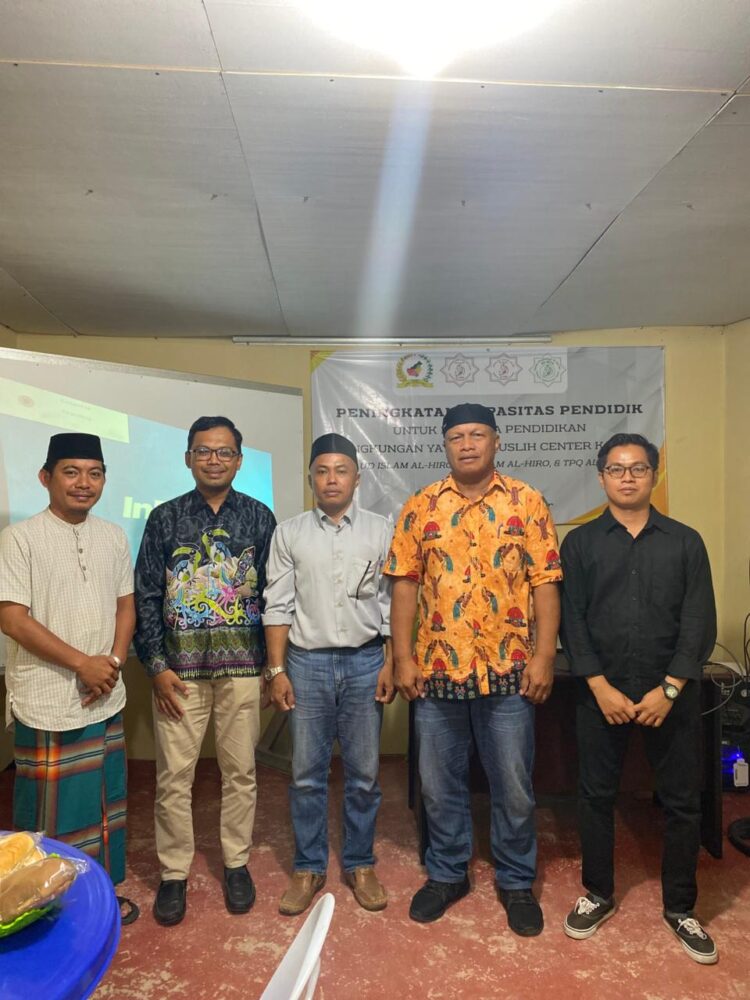 Yayasan Muslih Center Tingkatkan Kualitas Pendidikan Perbatasan Lewat Pelatihan Guru