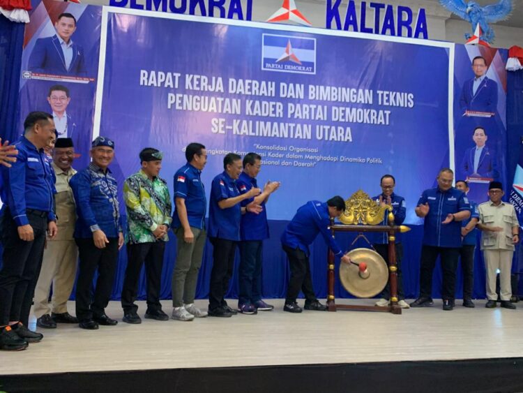 Rakerda Demokrat Kaltara Fokus Penguatan Struktur dan Strategi Pemenangan Pemilu