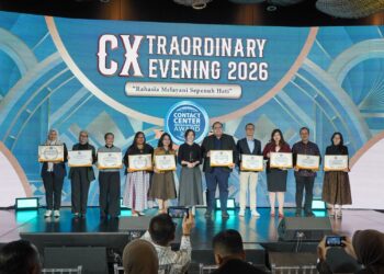 Melayani Sepenuh Hati, Pegadaian Raih Penghargaan Top CX Brand Award 2026