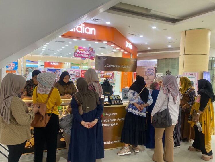 Dekatkan Investasi Emas kepada Masyarakat, Pegadaian Gelar Roadshow Bazar di Kaltara dan Kaltim