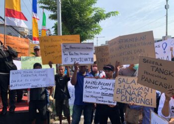 Ultimatum Polres Tarakan, Massa Beri Waktu 2 Minggu Usut Dugaan Penghinaan Pancasila