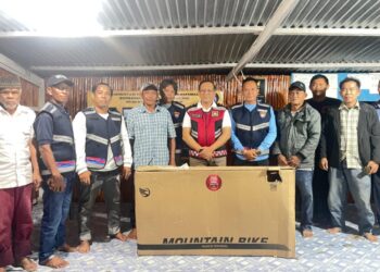 Kapolda Kaltara Kunjungi Satkamling Nunukan: Dorong Peran Aktif Warga dengan Bantuan Sepeda Patroli