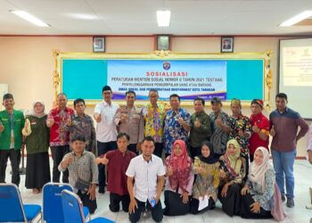 Sosialisasi Peraturan, Dinsos Tarakan Ingatkan Soal Izin Pengumpulan Uang dan Barang