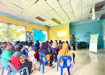 PT Pegadaian Gelar Literasi Keuangan tentang Produk Gadai di Desa Binusan