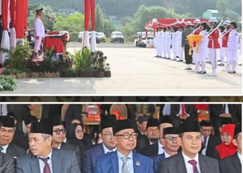 Wakil Ketua DPRD Kaltara Hadiri Upacara HUT ke-81 RI di Tarakan