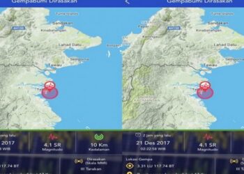 5 Gempa Bumi yang Mengguncang Tarakan, Tahun 1923 Paling Dashyat