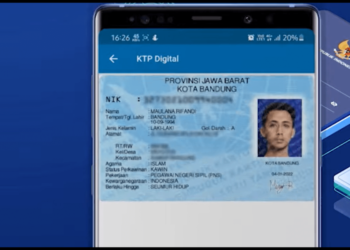 Ilustrasi KTP Digital