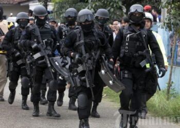 Ilustrasi penangkapan teroris