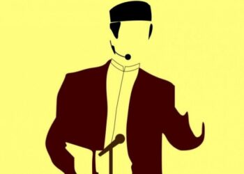 Ilustrasi penceramah agama