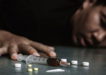 Ilustrasi pengguna narkoba