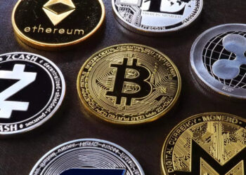 Ilustrasi uang kripto