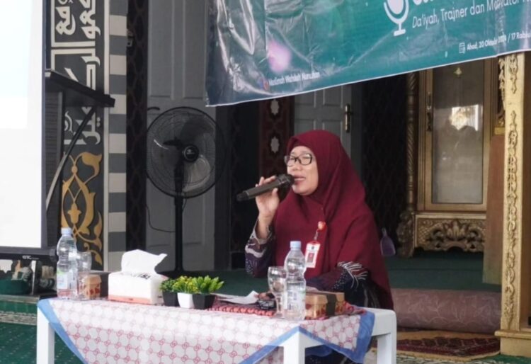 Kadinsos Hadiri Gema Majelis Taklim DPD Wahdah Islamiyah Nunukan