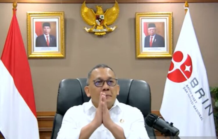 Kepala Badan Riset dan Inovasi Nasional (BRIN) Laksana Tri Handoko