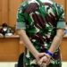 Kolonel Inf Priyanto dituntut penjara seumur hidup