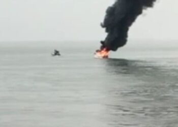Kronologis Speedboat terbakar