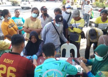 Dinkes Nunukan Gelar Skrinning Leptospirosis bagi Petugas Pengangkut Sampah