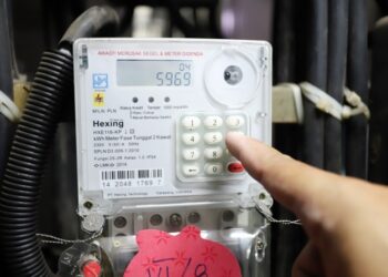 Ilustrasi meteran listrik