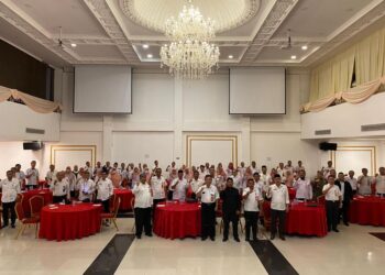 Sosialiasi netralitas ASN yang dilaksanakan di Hotel Lotus Tarakan