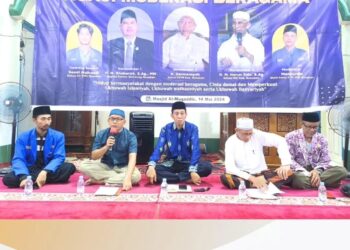 Ngaji Moderasi Beragama PMII, Kesbangpol Nunukan Ajak Masyarakat Kembali Bersatu
