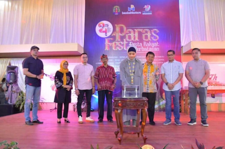 Bupati Laura Resmikan Rangkaian Paras Fest 2023 (FOTO : PusaranMedia,com)