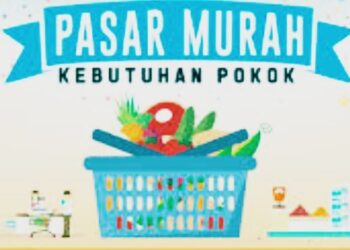 Ilustrasi pasar murah