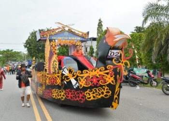 Pawai pembangunan digelar Pemerintah Kabupaten Nunukan