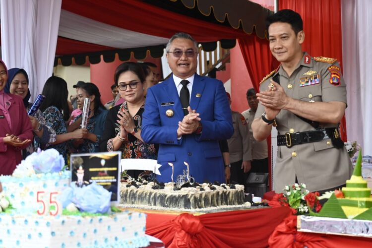 Bupati Malinau Hadiri Upacara Pelantikan Bintara Polri SPN Polda Kaltara