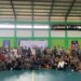 Foto bersama seluruh kontingen usai berakhirnya gelaran Porwada 1 Kaltara