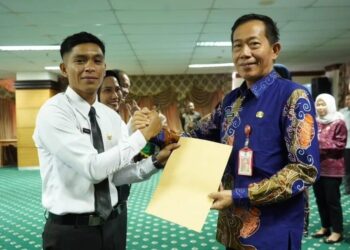 317 PPPK Tandatangani Kontrak Kerja Sama dengan Pemkab Nunukan