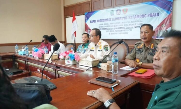 Rakor bersama Satpol PP, Ini Sederet Pesan Sekda Nunukan