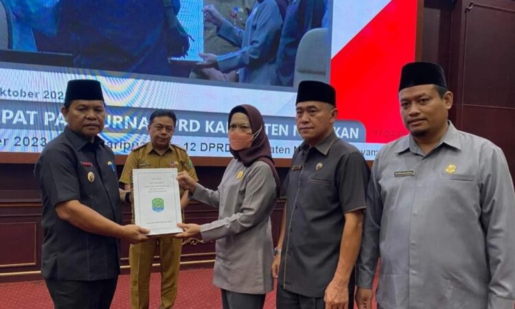 Wabup Nunukan Sampaikan Pengantar Nota Keuangan RAPBD Kabupaten Nunukan T.A 2024