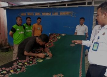 Warga Binaan Lapas Nunukan Peroleh Keterampilan Membatik