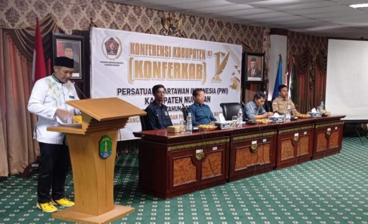Sekda Nunukan Buka Konferkab I PWI Kabupaten Nunukan