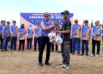 Gubernur Kaltara resmi membuka Turnamen AMANAH CUP I