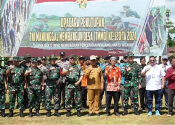 Resmi Ditutup, Ini Capaian Pembangunan Fisik TMMD ke 120 di Nunukan