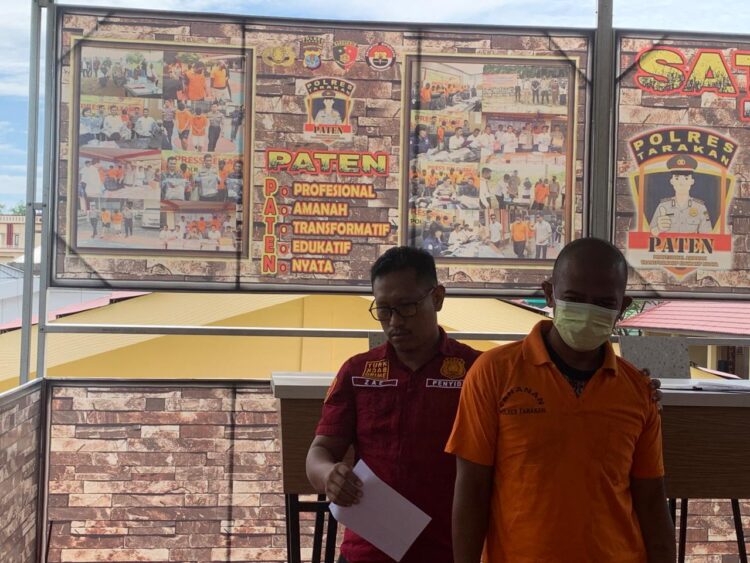 Tampang pelaku penikaman