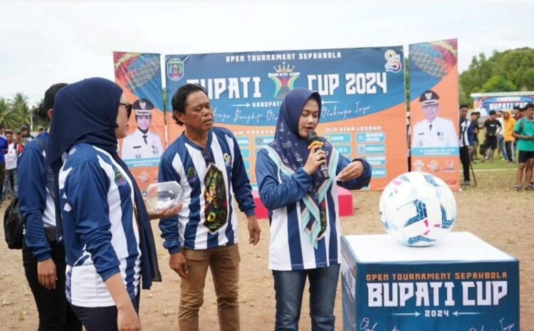 Buka Turmanen Sepak Bola Bupati Cup Nunukan 2024, Laura: Junjung Tinggi Sportivitas