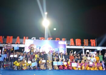 Foto bersama juara lomba 'UT Tarakan Fest 2023'