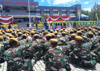 Danrem 092/Maharajalila Beri Pesan ini pada 350 Prajurit TNI yang Ditugaskan ke Perbatasan