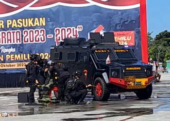 Jelang Pemilu 2024, Polda Kaltara Siapkan 1.745 Personel untuk Pengamanan