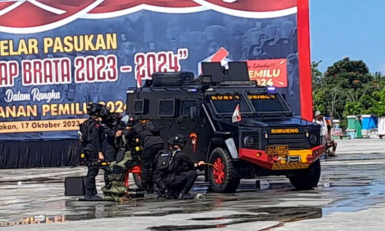 Jelang Pemilu 2024, Polda Kaltara Siapkan 1.745 Personel untuk Pengamanan