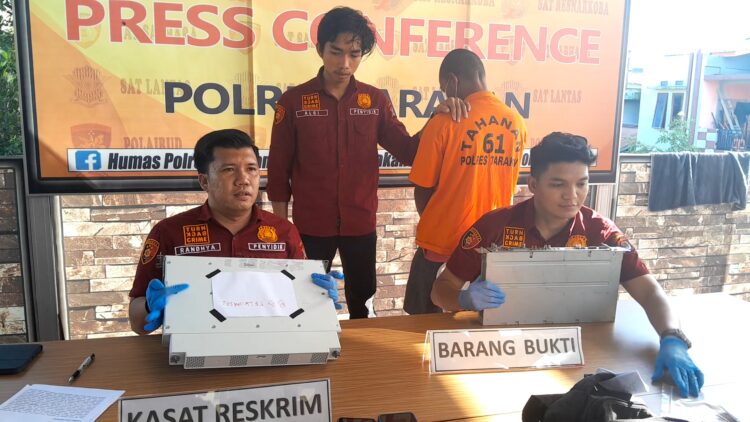 Curi 4 Unit Base Band BTS, Pelaku Ngaku Uangnya Dipakai Judi Slot dan Beli Sabu