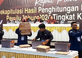 Gelar Pleno Penghitungan Suara Pemilu 2024, KPU Tarakan Sampaikan ini