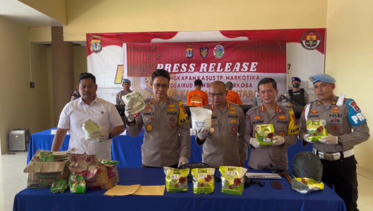Penyelundupan 7,8 Kg Sabu Diduga dari Malaysia Digagalkan Polda Kaltara