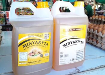 MinyaKita Kemasan 5 Liter Dikeluhkan Pedagang, Takaran Tidak Sesuai