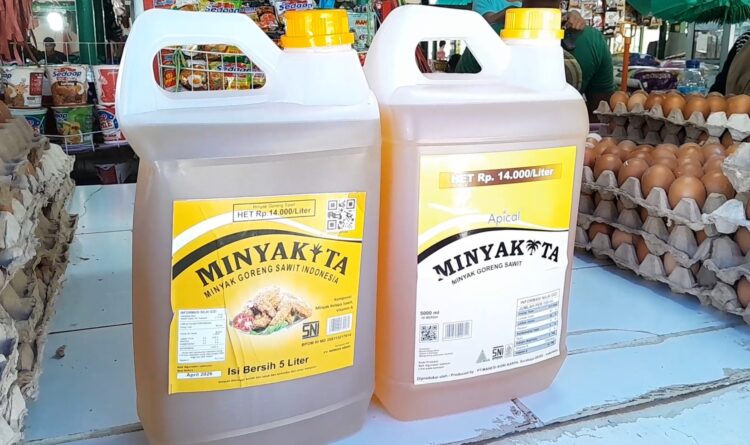 MinyaKita Kemasan 5 Liter Dikeluhkan Pedagang, Takaran Tidak Sesuai