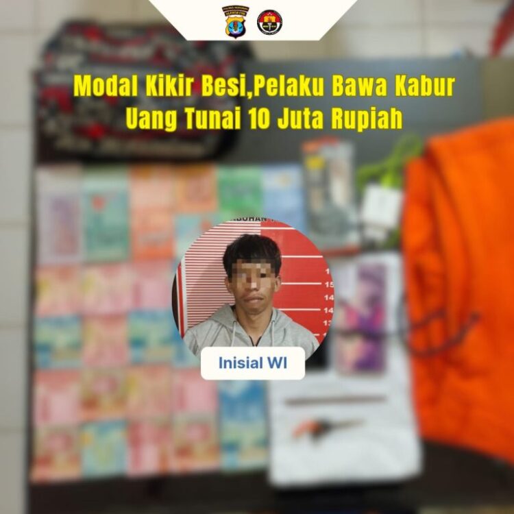 Tampang pelaku pencurian di Nunukan (Foto : Polres Nunukan)